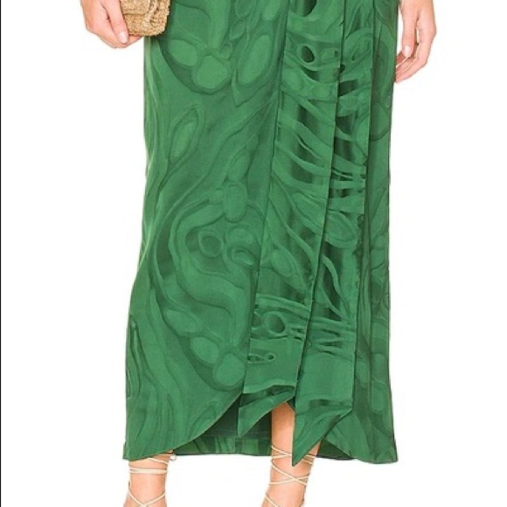 Silvia Tcherassi Bonnan skirt Emerald marble. - Picture 5 of 5